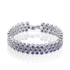 Round Tennis Bracelet Elegant Jewelry For Women YCB497