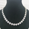 High Quality Silver Necklace and Earring Jewelry Sets SET460