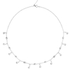 925 Silver Choker Necklace For Christmas Jewelry Gift YCN227